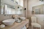 Step into luxury with this beautifully designed bathroom.