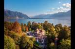 Discover a stunning lakeside property with breathtaking mountain views.