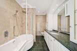 Step into luxury with this exquisite bathroom.