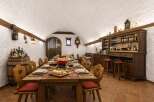 Step into a charming dining room perfect for intimate gatherings.