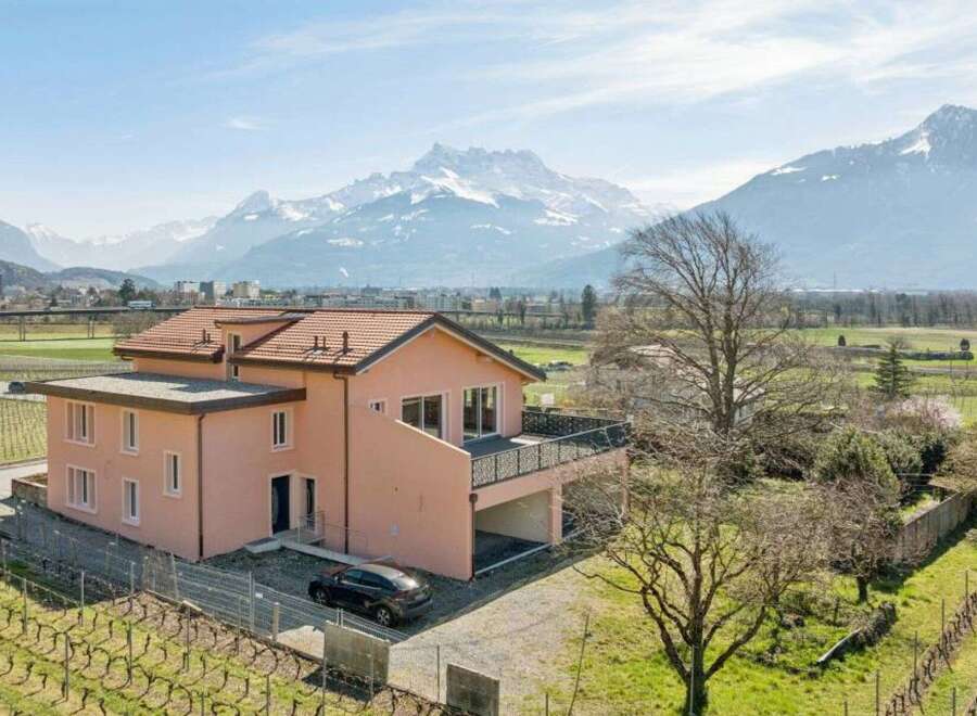 This stunning property offers breathtaking mountain views and a serene setting.