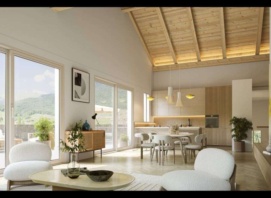 Experience luxury living in this stunning property, featuring a spacious open-plan design with high ceilings and abundant natural light.
