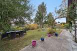 Enjoy the tranquility of this beautiful backyard, perfect for relaxation and entertaining.