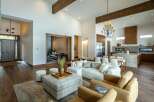 Step into luxury with this stunning property, showcasing a spacious open-concept design.