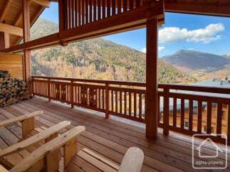 Experience breathtaking mountain views from this stunning property.