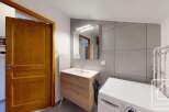 This stunning property boasts a modern bathroom design, perfect for a comfortable living experience.