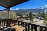 Enjoy breathtaking mountain views from this charming property.