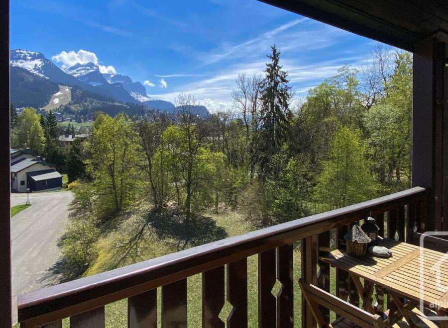 Enjoy breathtaking mountain views from this charming property.