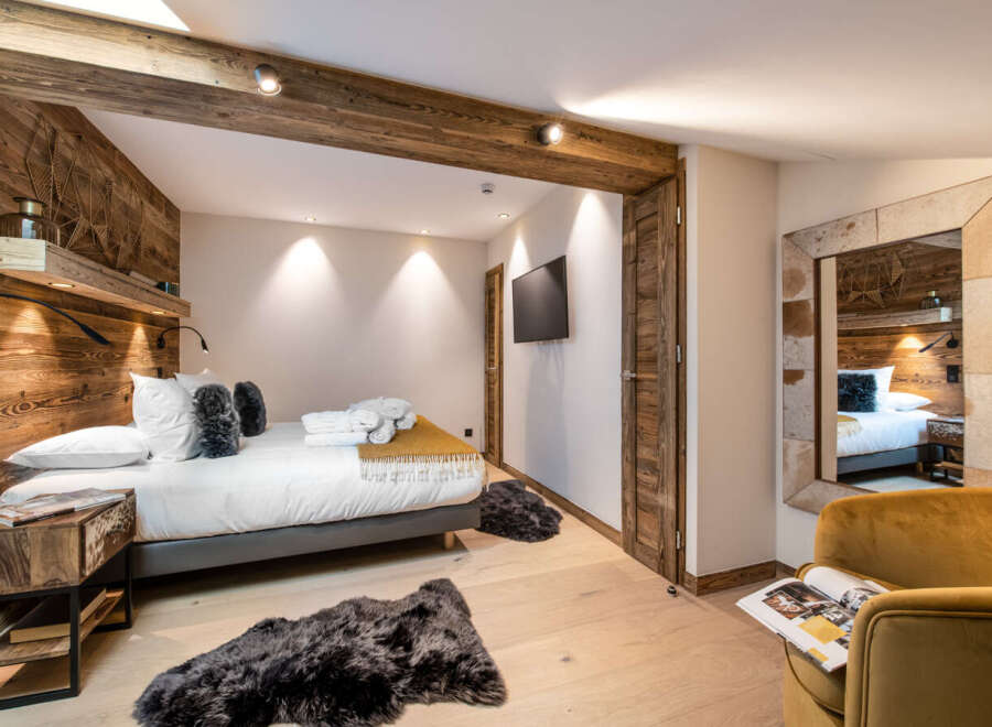 Experience luxury and comfort in this stunning bedroom.