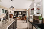 Step into luxury with this stunning open-concept living space.