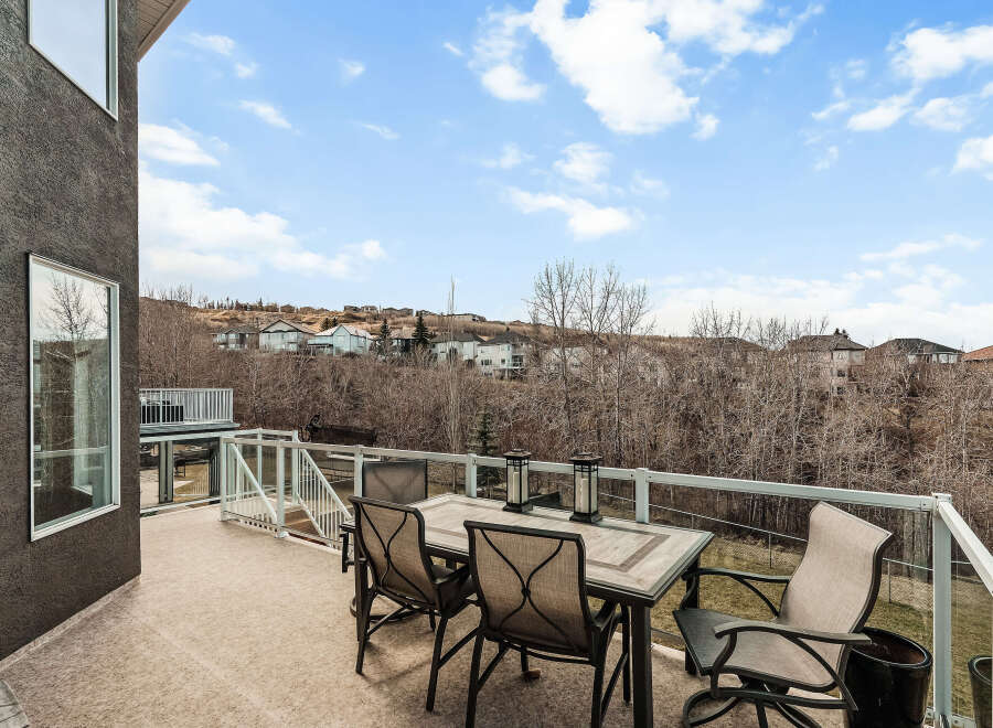 Enjoy breathtaking views from this stunning outdoor deck.
