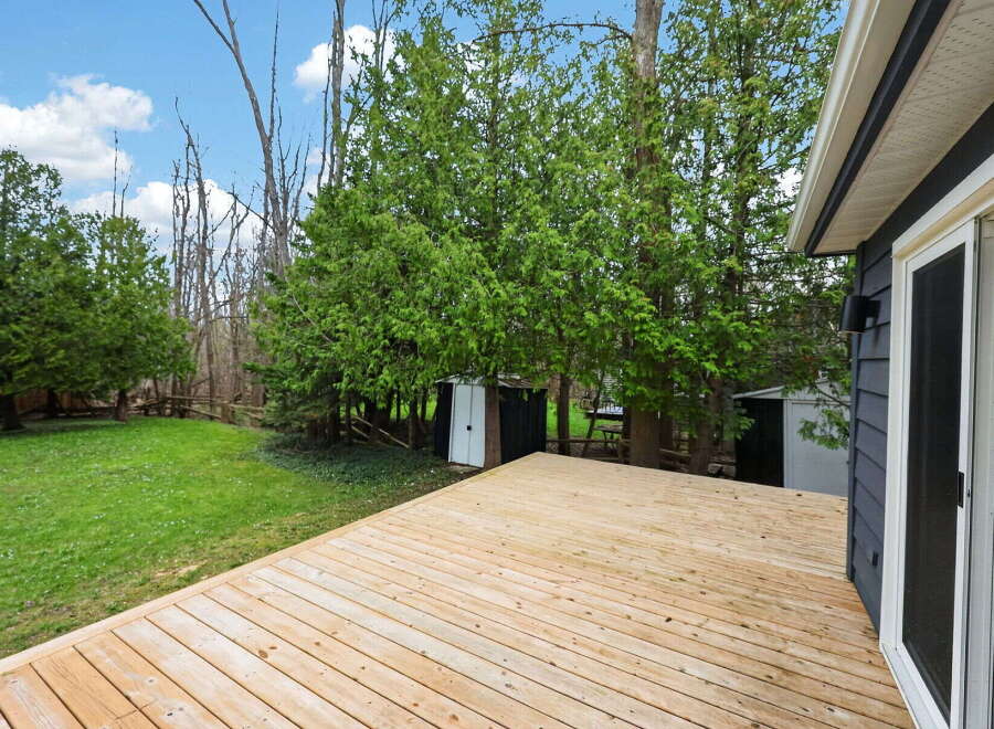 Enjoy the tranquility of nature from this beautiful property.