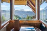 Experience breathtaking mountain views from this stunning property.