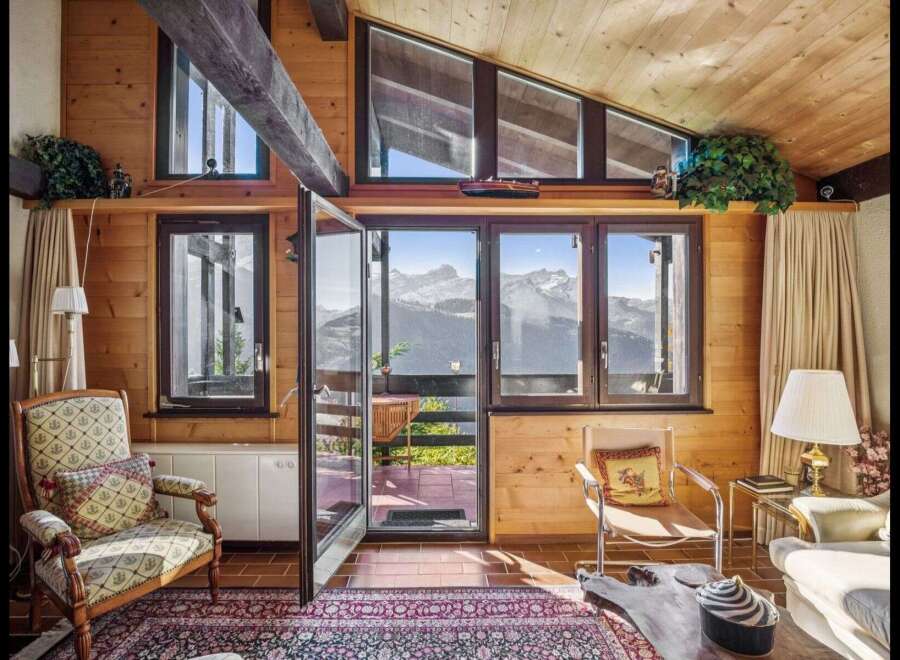 Experience breathtaking mountain views from this stunning property.