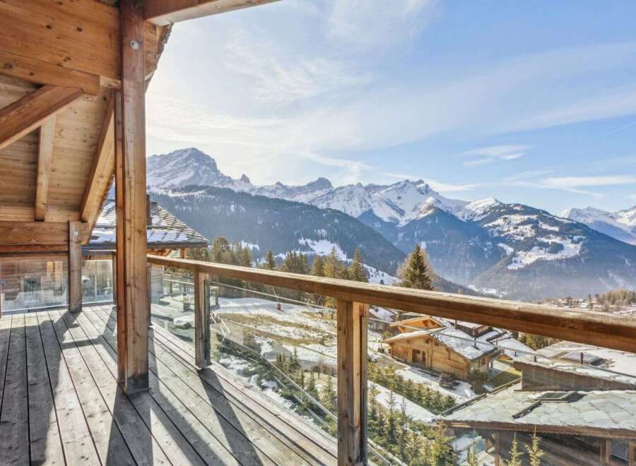 Experience breathtaking mountain views from this stunning property.