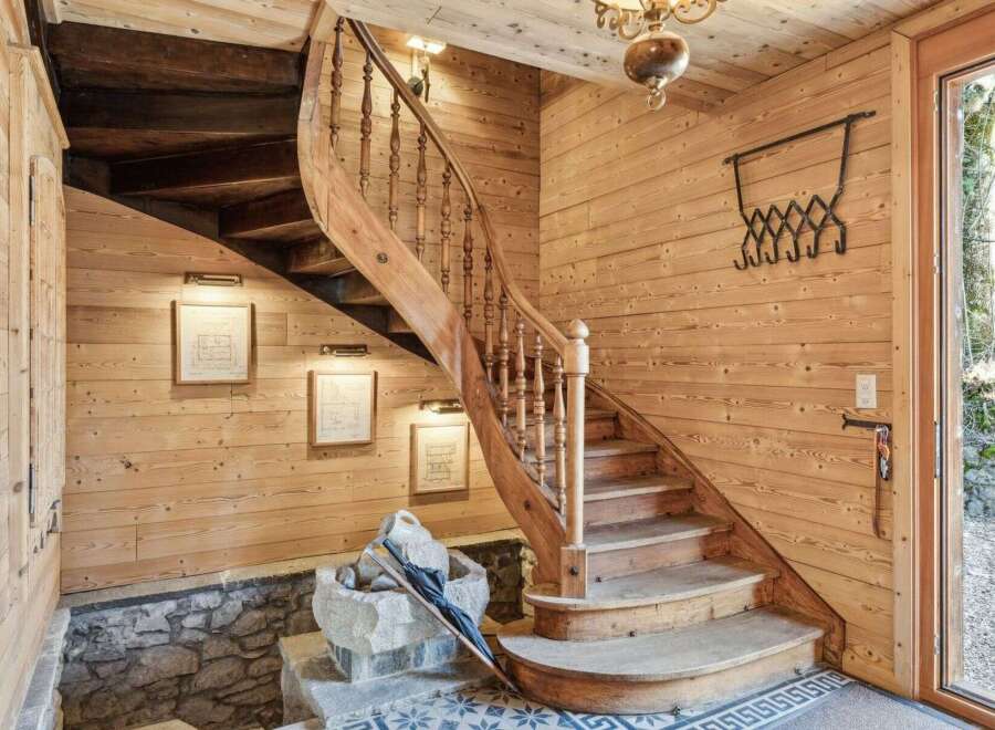 Step into a world of rustic charm with this stunning property.