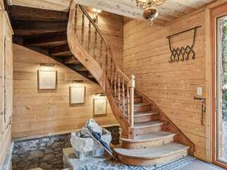 Step into a world of rustic charm with this stunning property.