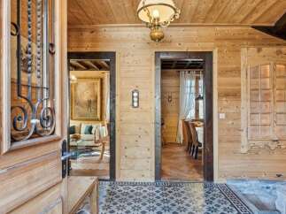 Step into a world of rustic elegance with this stunning property.