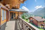 Experience breathtaking mountain views from this stunning chalet.