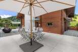 Experience luxury living in this stunning property, featuring a beautifully designed outdoor space perfect for entertaining.