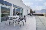 Enjoy breathtaking mountain views from this stunning rooftop terrace.