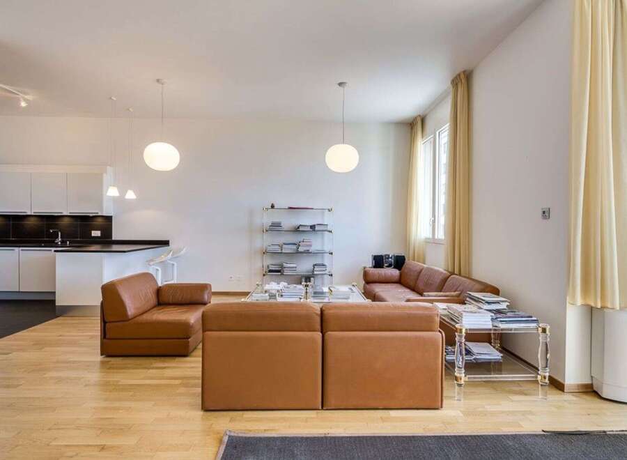 This stunning property boasts a modern open-plan living space, perfect for entertaining.