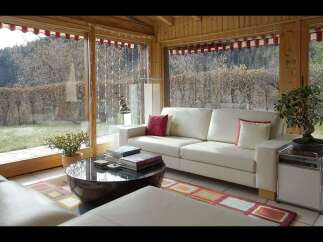 Experience the tranquility of this sun-drenched living space, perfect for relaxation and entertaining.