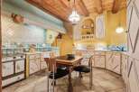 Step into this charming kitchen, a perfect blend of rustic elegance and modern convenience.