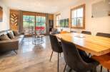 Experience luxury living in this stunning property, featuring a spacious living area with a modern design.
