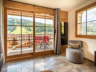 Experience breathtaking mountain views from this stunning property.