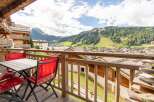 Enjoy breathtaking mountain views from this charming chalet.
