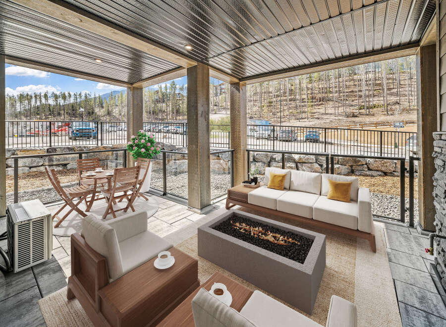 Experience luxury living in this stunning outdoor space, perfect for relaxation and entertaining.