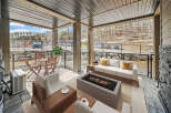 Experience luxury living in this stunning outdoor space, perfect for relaxation and entertaining.