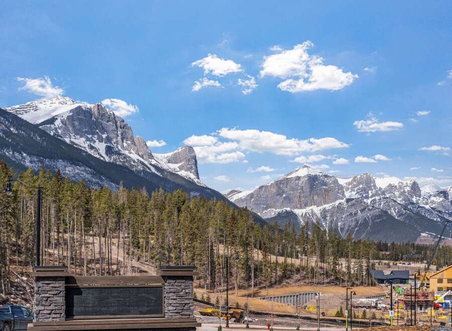 Experience breathtaking mountain views from this stunning property.