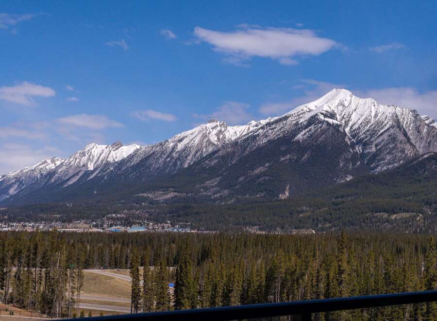 Experience breathtaking mountain views from this stunning property.