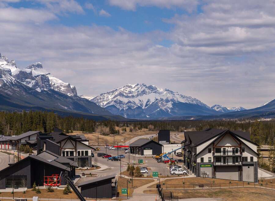 Nestled amidst the majestic mountain range, this property offers stunning views and a serene atmosphere.