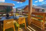 Enjoy breathtaking mountain views from this charming property.