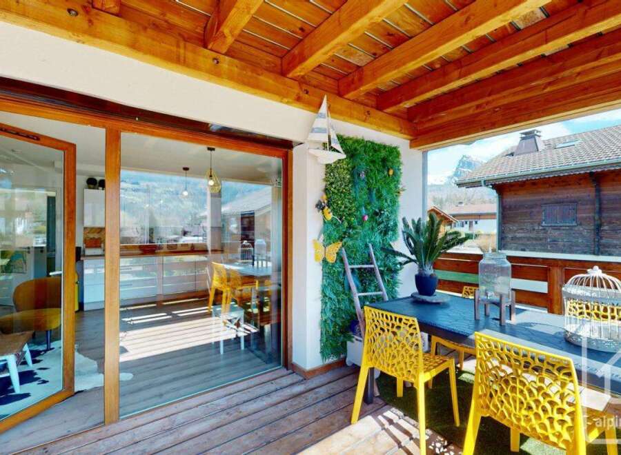 Discover the charm of this stunning property, featuring a beautifully designed outdoor space perfect for relaxation and entertaining.