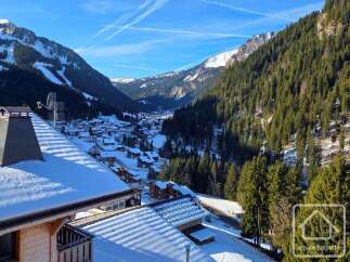 Experience the tranquility of mountain living with this stunning property.
