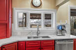 This stunning kitchen boasts a bright and airy feel, perfect for culinary adventures.