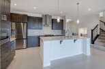 This stunning kitchen boasts modern design and high-end finishes.