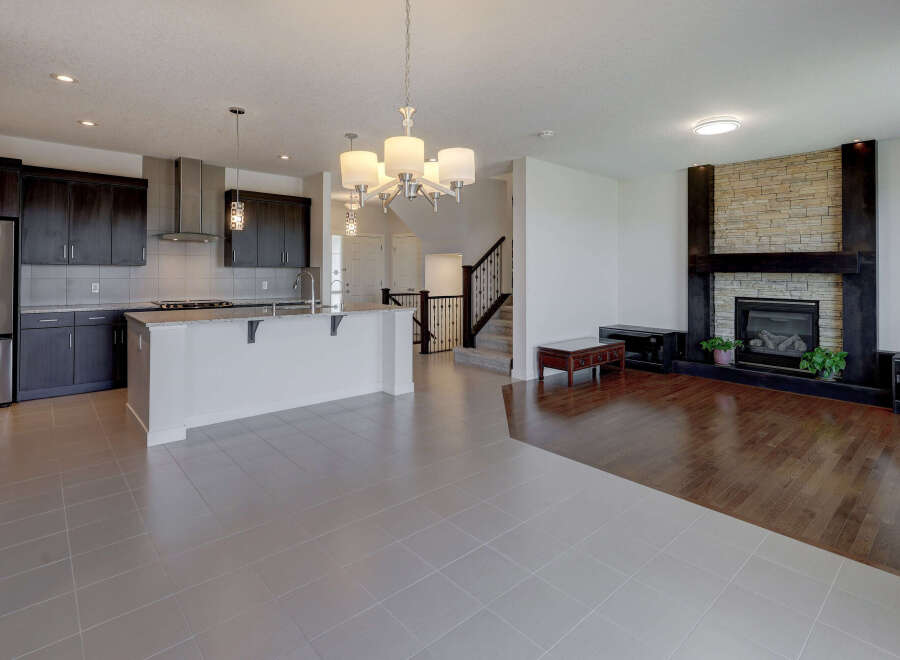 This stunning property boasts a modern open-concept design, perfect for entertaining.