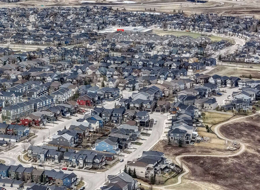 Discover the charm of suburban living in this picturesque aerial view.