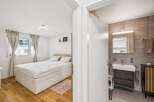 Discover this stunning property featuring a modern bedroom and a stylish bathroom.