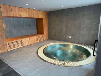 Discover luxury and relaxation in this stunning spa-like space.