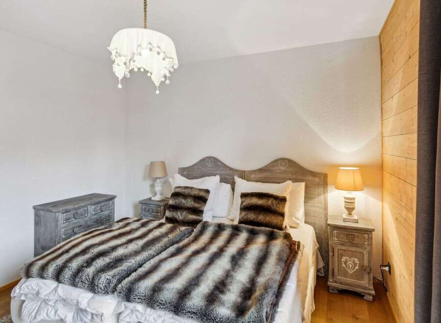 Experience the epitome of comfort and style in this beautifully designed bedroom.