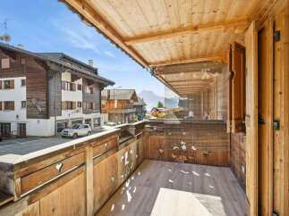 Experience the charm of this stunning property with a beautifully designed balcony.