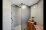 Step into luxury with this stunning bathroom design.
