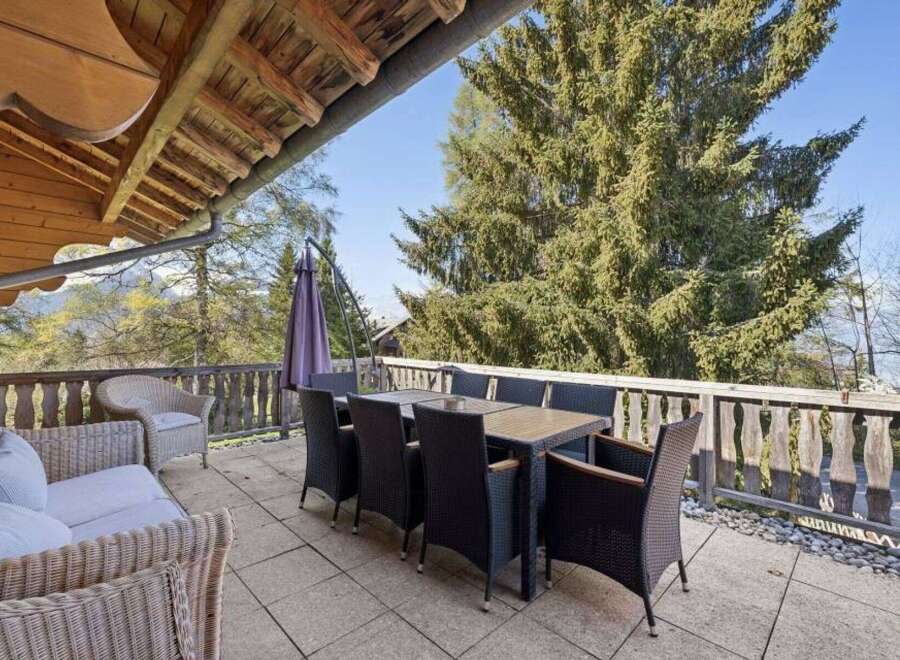 Enjoy breathtaking views from this stunning outdoor space.
