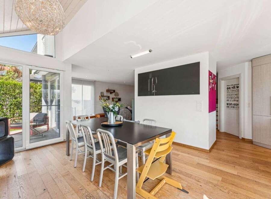 This stunning property boasts a bright and airy dining area, perfect for entertaining.
